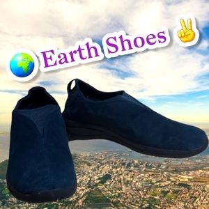 New Women's Route 66 Brand Navy Blue Earth Shoes - Size 9 1/2. 👞